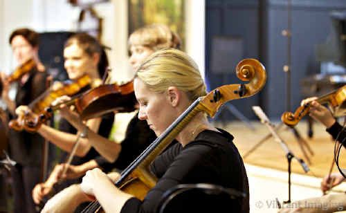 Cellist Shannon Tobin rehearses with the Camerata which will perform Ann Carr-Boyd’s Tyalgum Dawn. Cellist Shannon Tobin rehearses with the Camerata which will perform Ann Carr-Boyd’s Tyalgum Dawn.